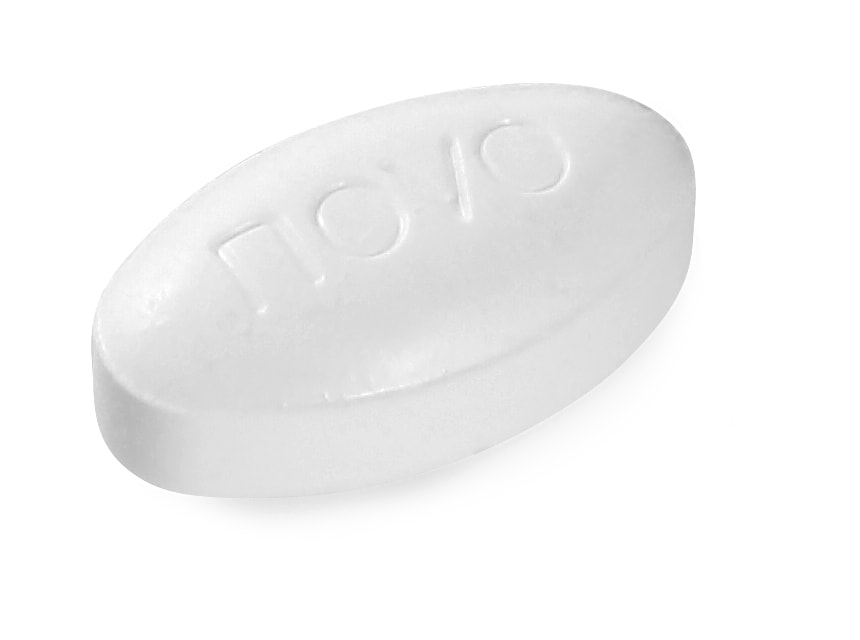 Pill Finder novo 3 White Elliptical / Oval